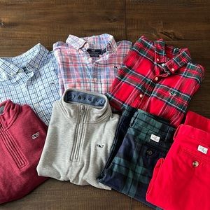 Vineyard Vines lot boys size 7